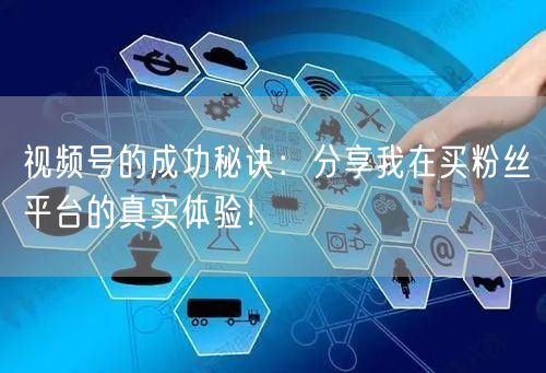 视频号的成功秘诀:分享我在买粉丝平台的真实体验!